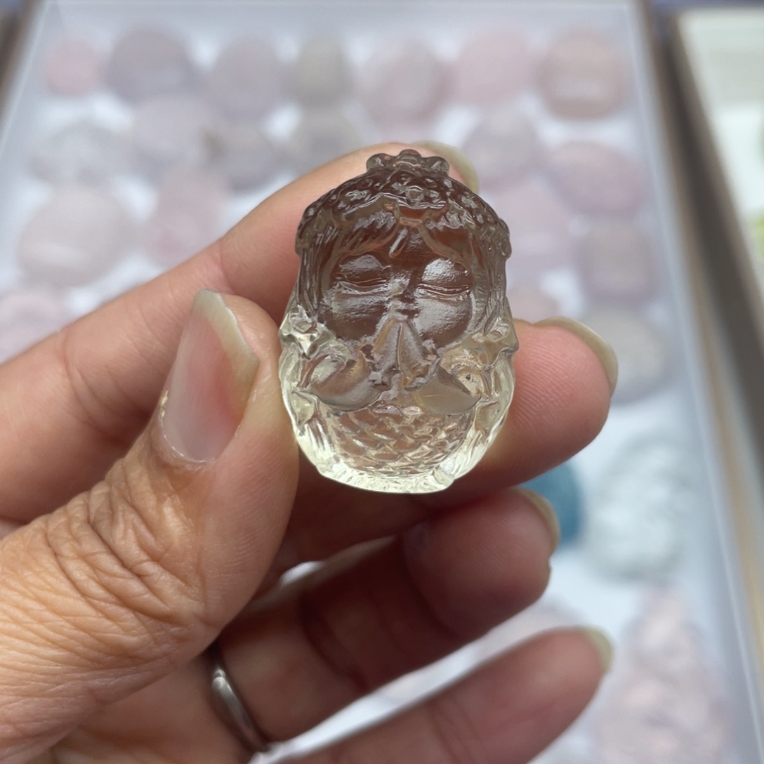 水晶吊坠(不含链)未镶嵌