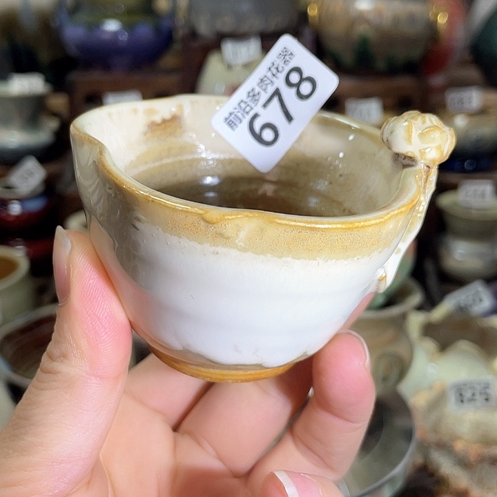 红陶内口径6高度5