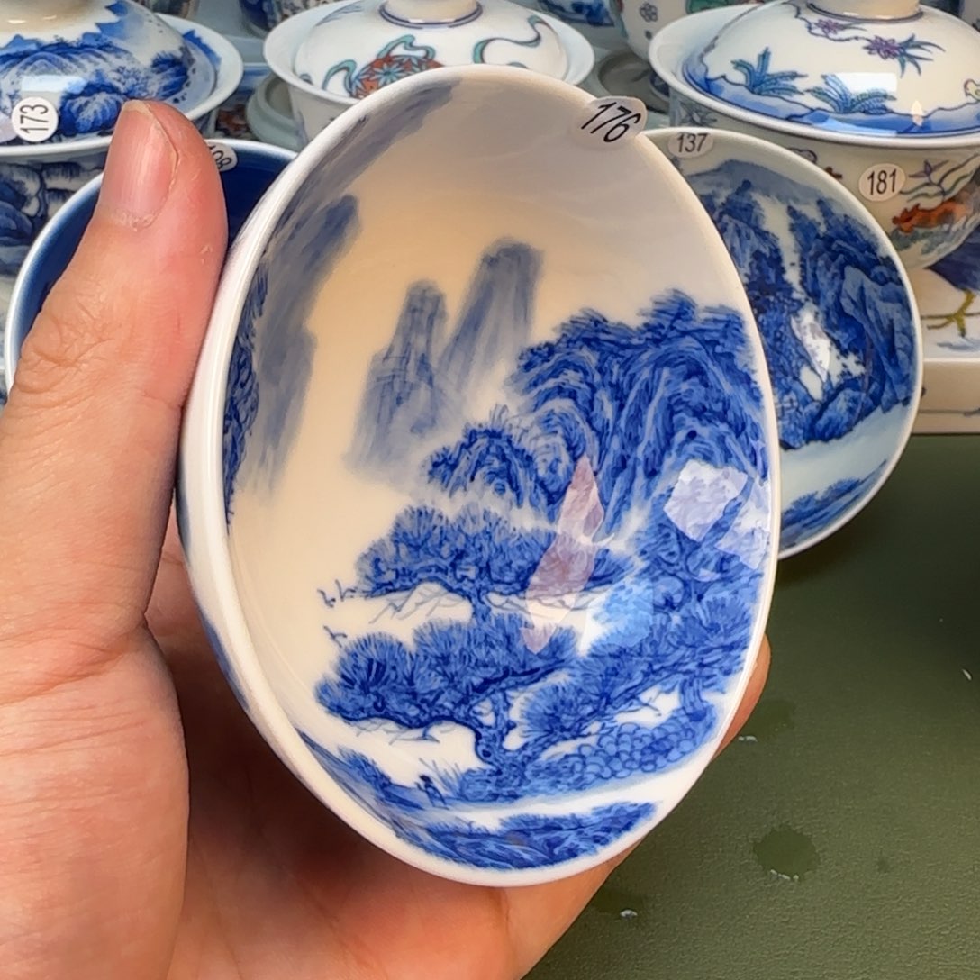 彦祖纯手工手绘茶具176