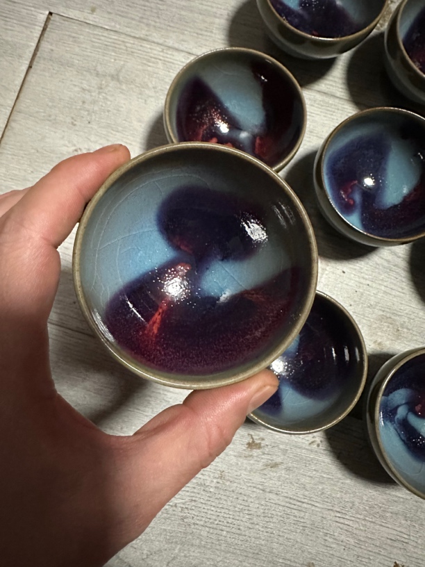 宋钧仿古泡泡盏/主人杯（随机发货）