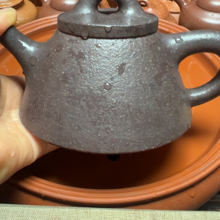 紫砂茶壶渐**境宜兴原矿天青