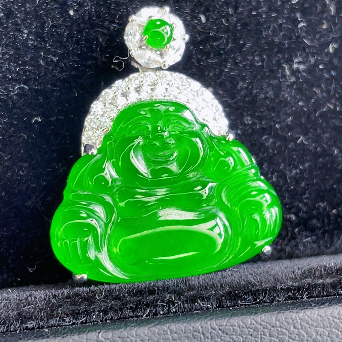 翡翠吊坠(不含链)未镶嵌