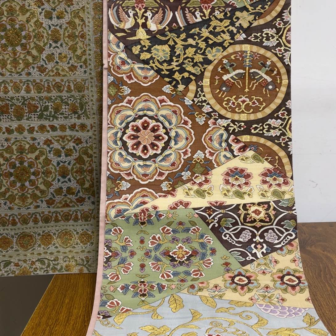 织绣四通全新缂丝明缂丝