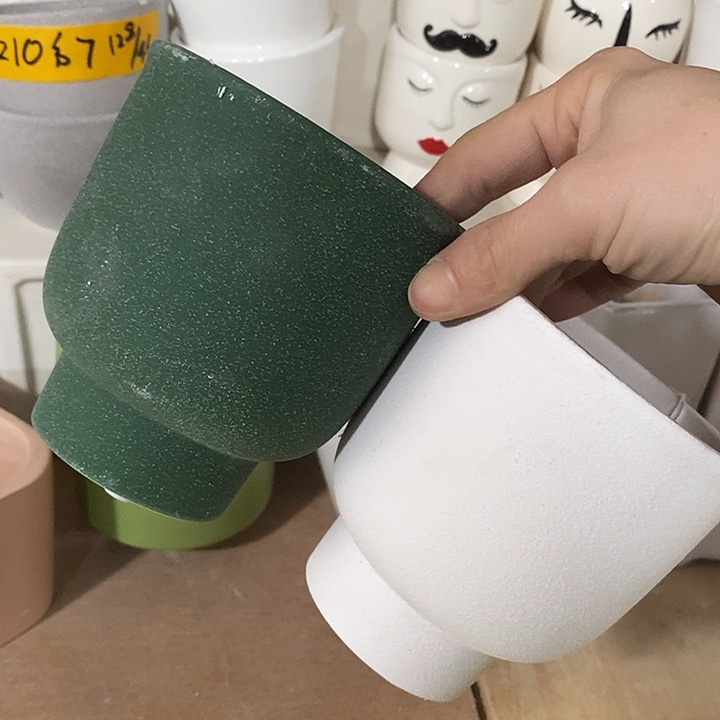 陶盆有孔 瑕疵针孔漏釉介意勿拍外口 10外高11