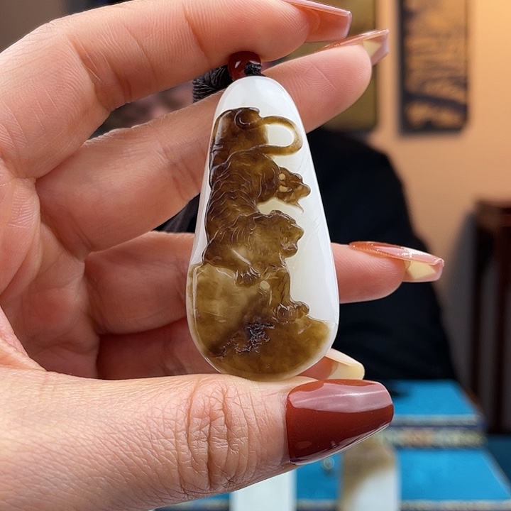 和田玉颈饰未镶嵌C**勇