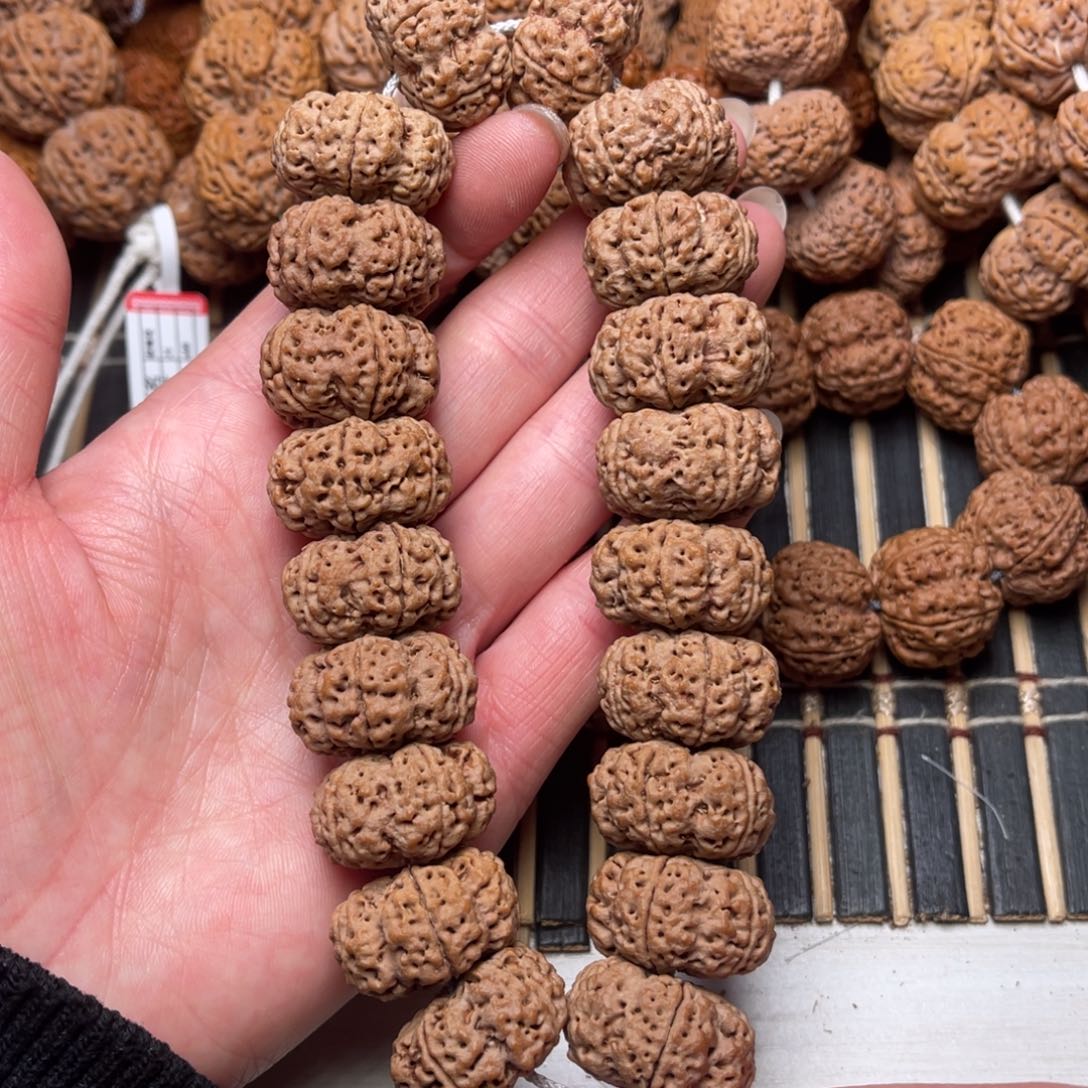 菩提尼泊尔大金刚梅花夹板手持24