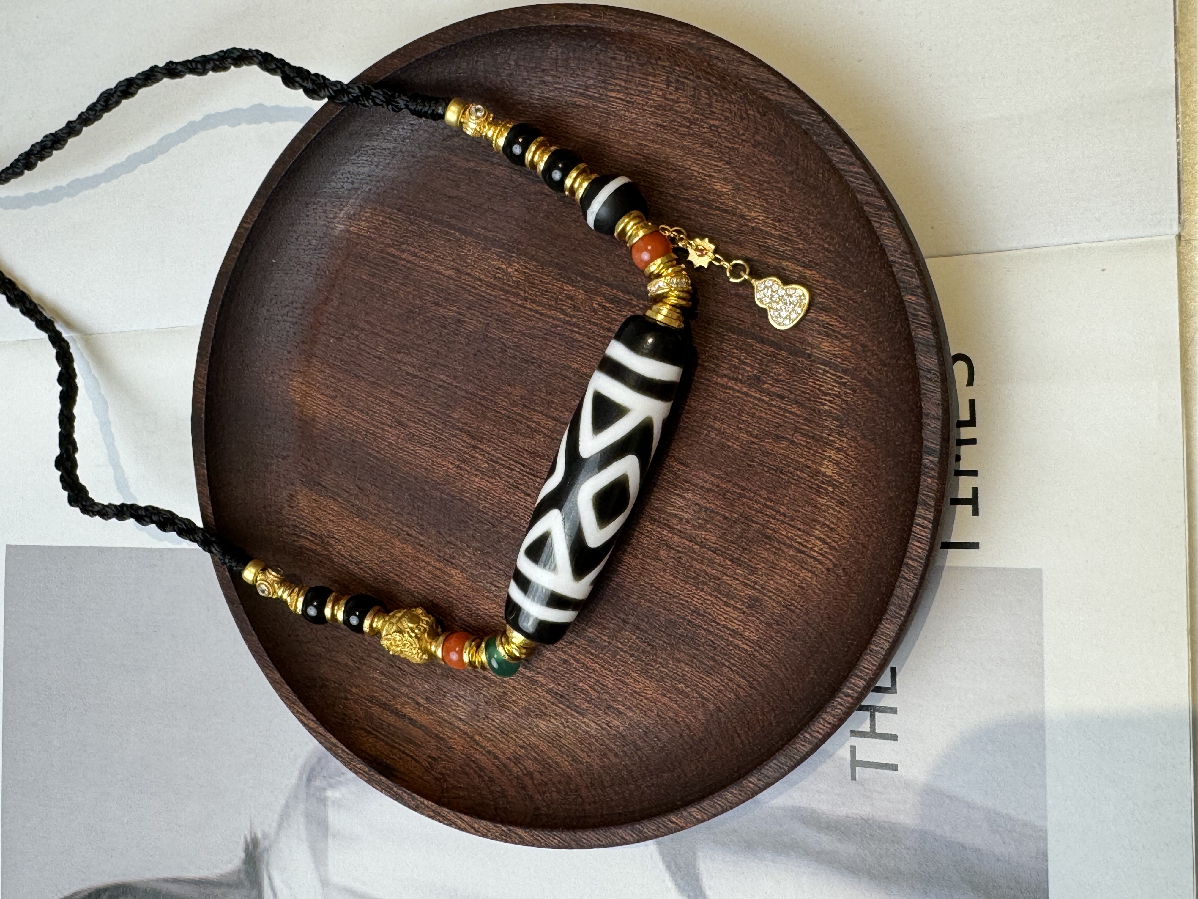 金刚玛瑙珠吊坠多样性发一TZ-DZ-027