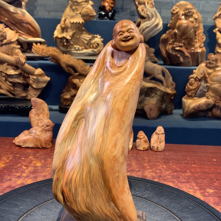 柏木（崖柏）根雕摆件
