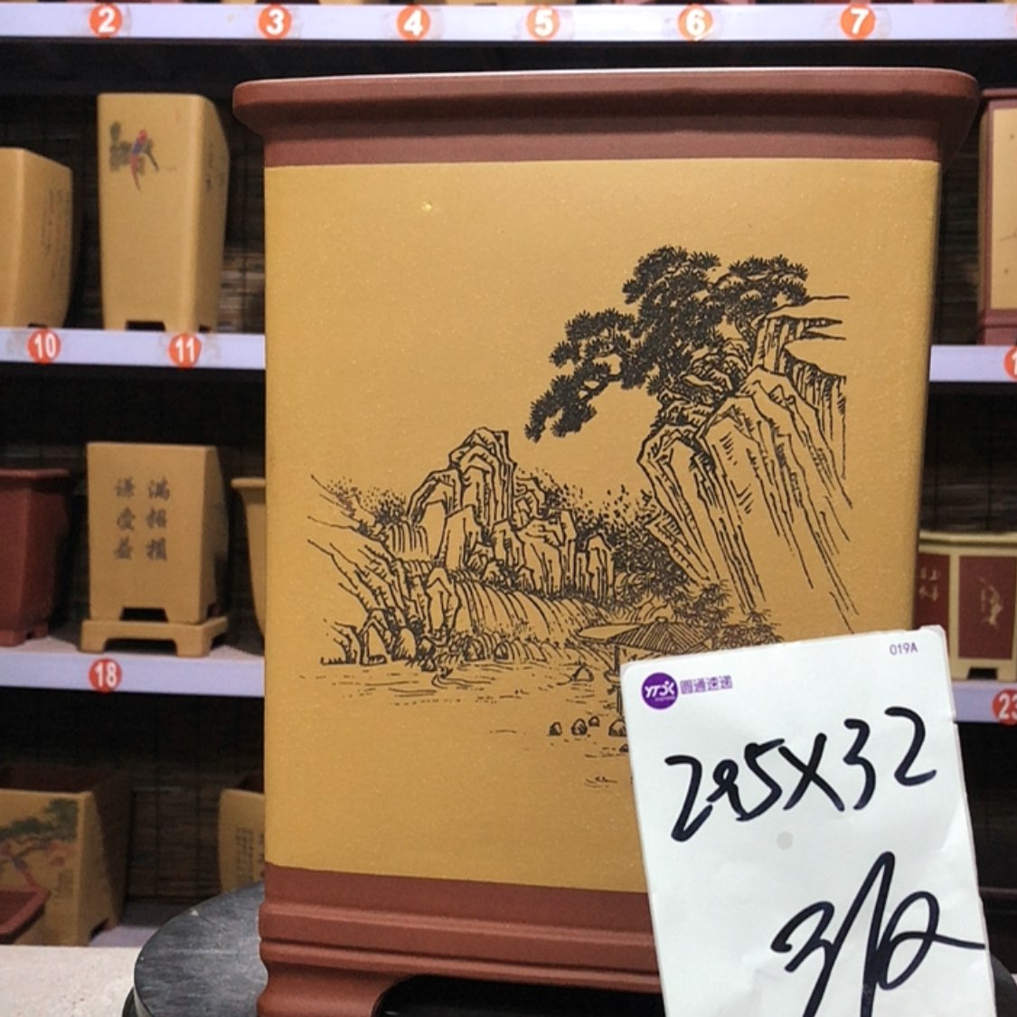 【闪购商品】紫砂花盆可*