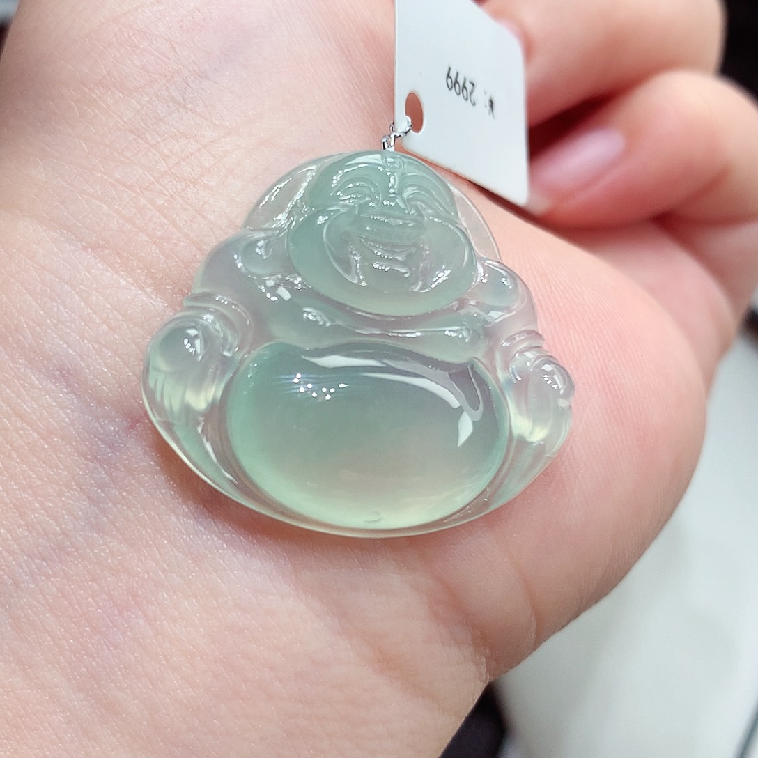 颈饰未镶嵌翡翠翡翠34，26/29/5.6