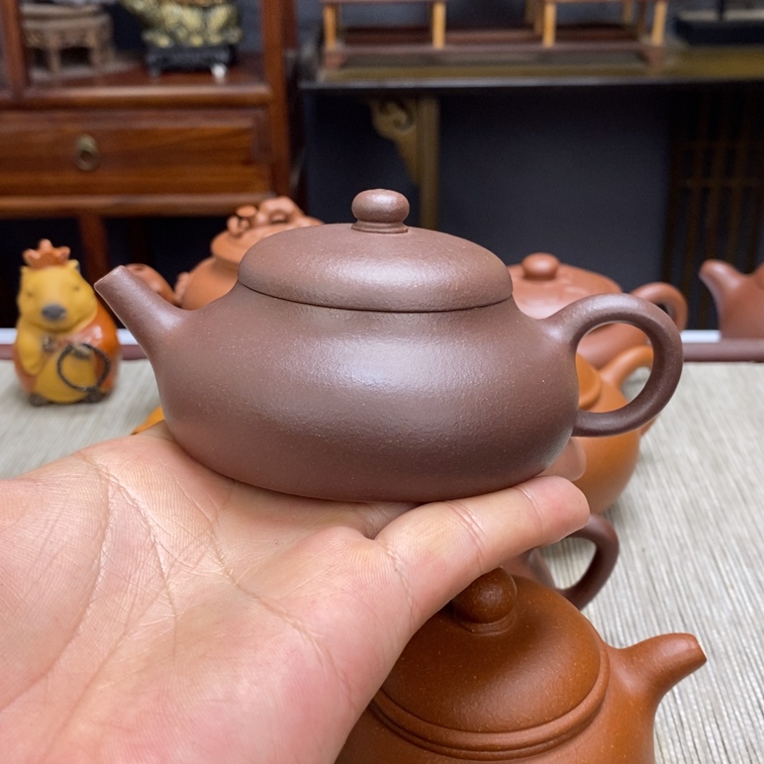 紫泥茶壶容量160毫升