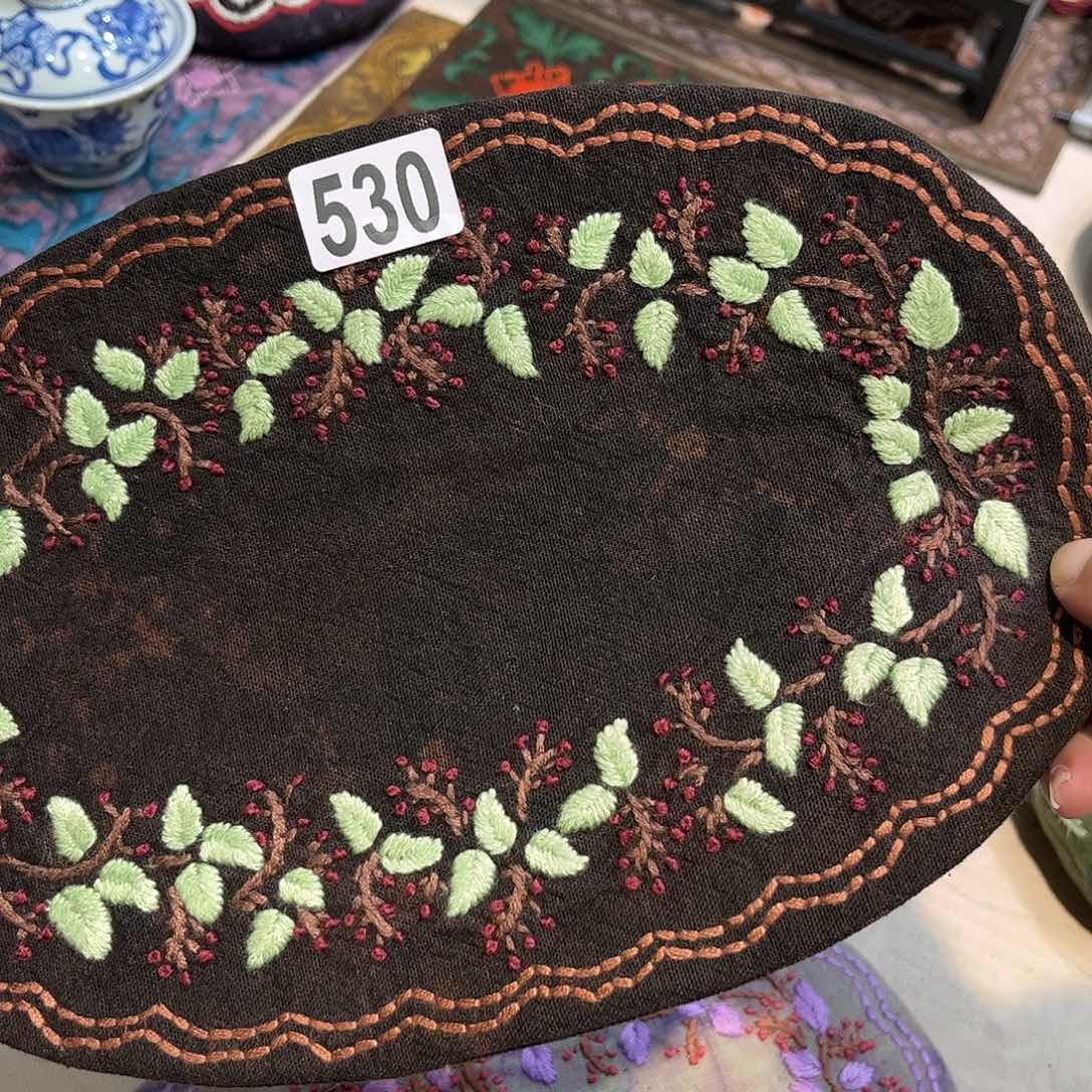 ****冰刺子绣茶席美美价