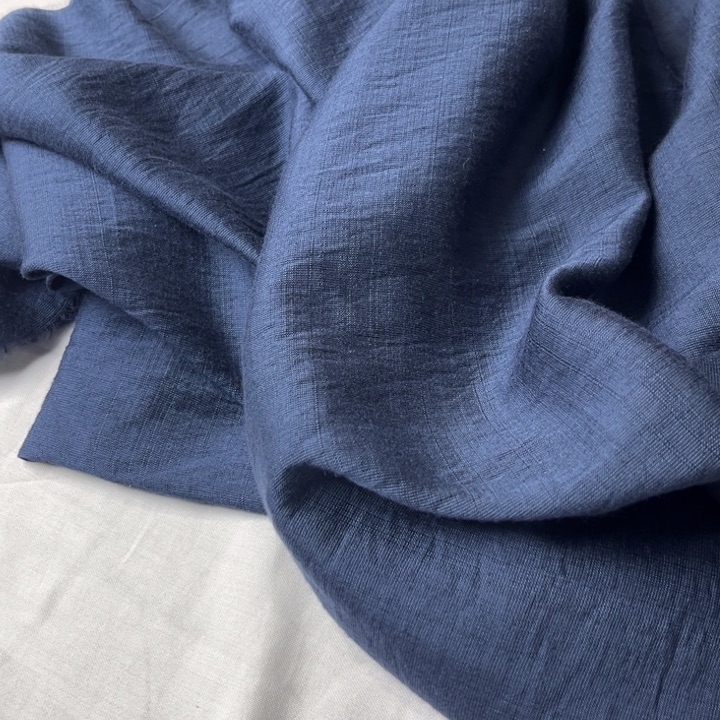 藏蓝麻棉1.5米。     