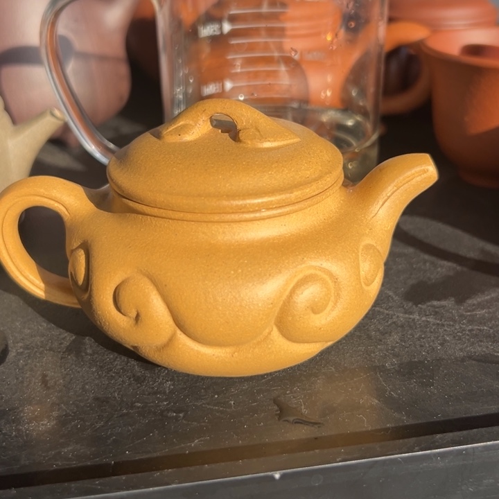 紫砂茶案黄金如意150cc