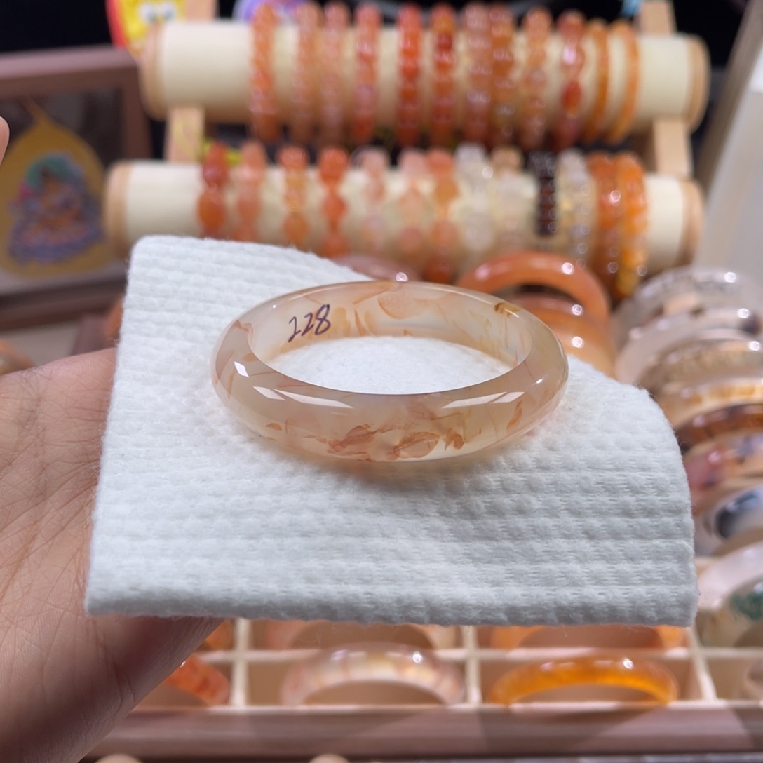 手镯玛瑙/玉髓合金51.9