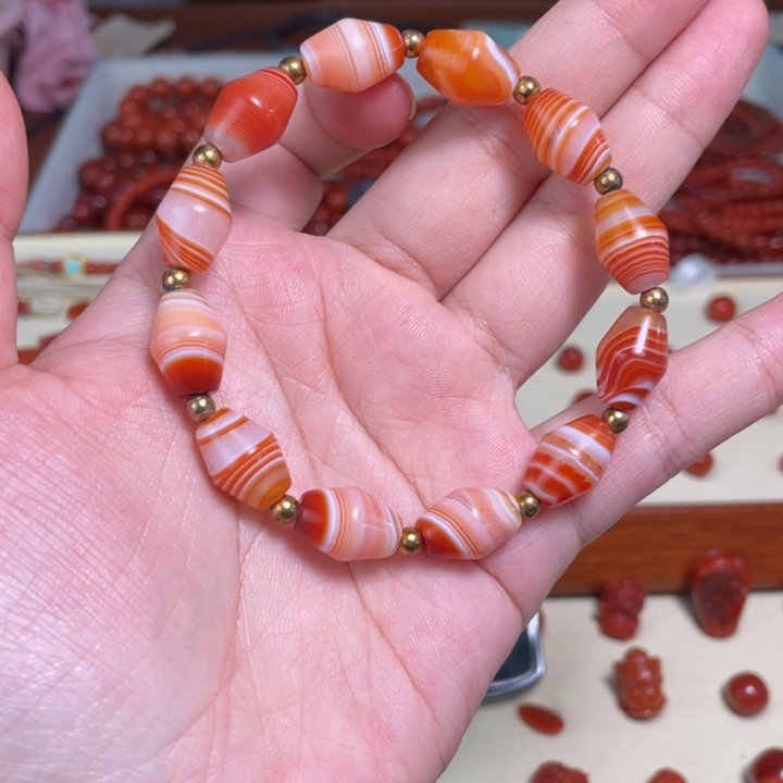 玛瑙/玉髓未镶嵌颈饰6