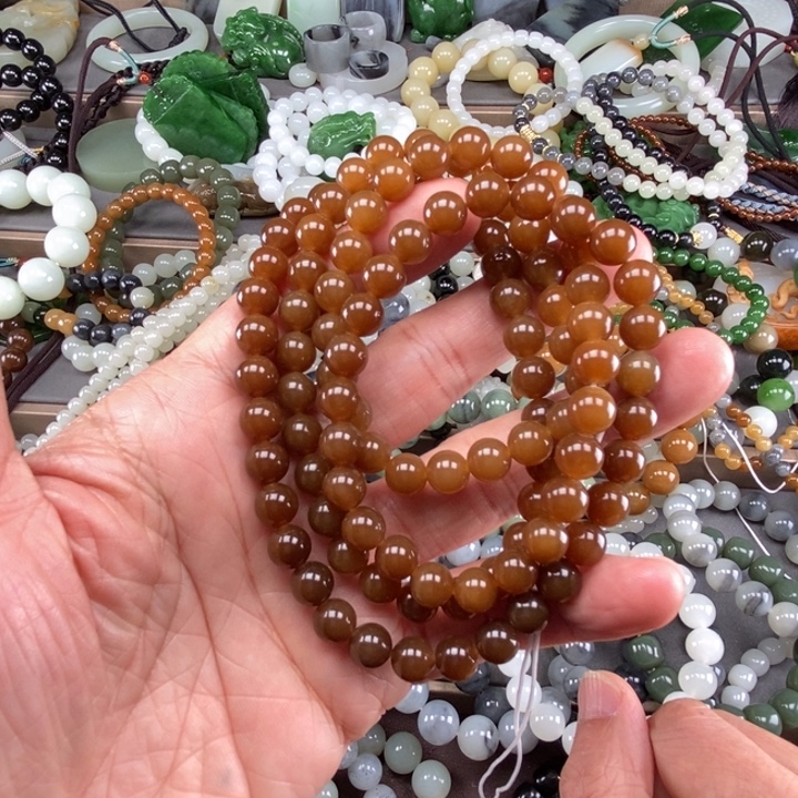 啊***朵和田玉未镶嵌挂件