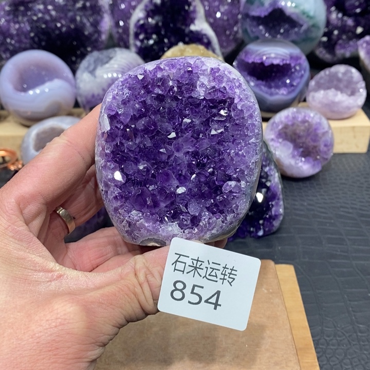 未镶嵌紫晶大型摆件（非配饰）