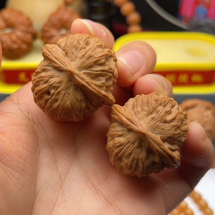 桃核把件35石门元宝全品