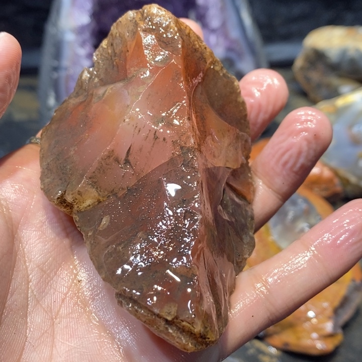 未镶嵌车挂玛瑙/玉髓