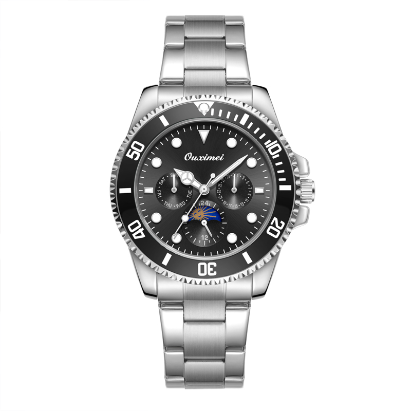 T全新升级顶奢六针水鬼系列全自动夜光防水男士腕表