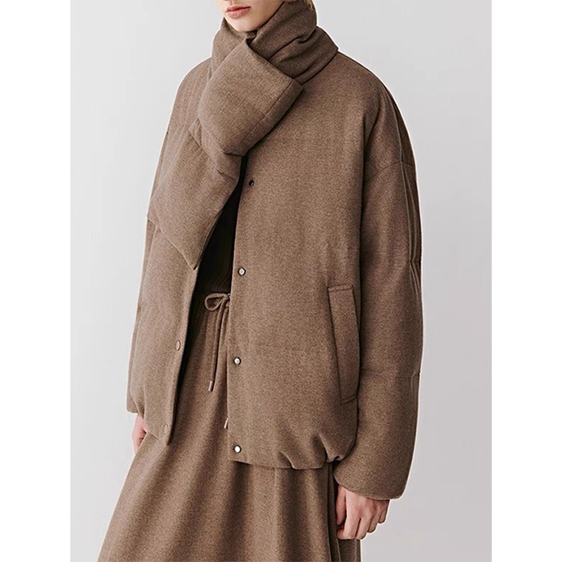 原单非市面货！“小禾HUG羽绒服”羊毛牦牛绒混纺羽绒服 T837