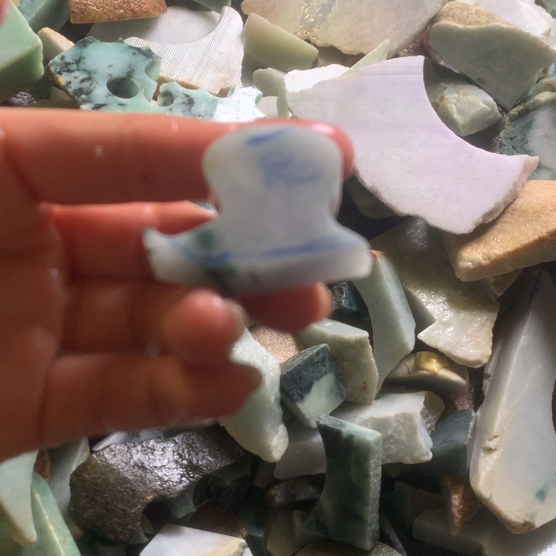 翡翠颈饰未镶嵌缅甸翡翠