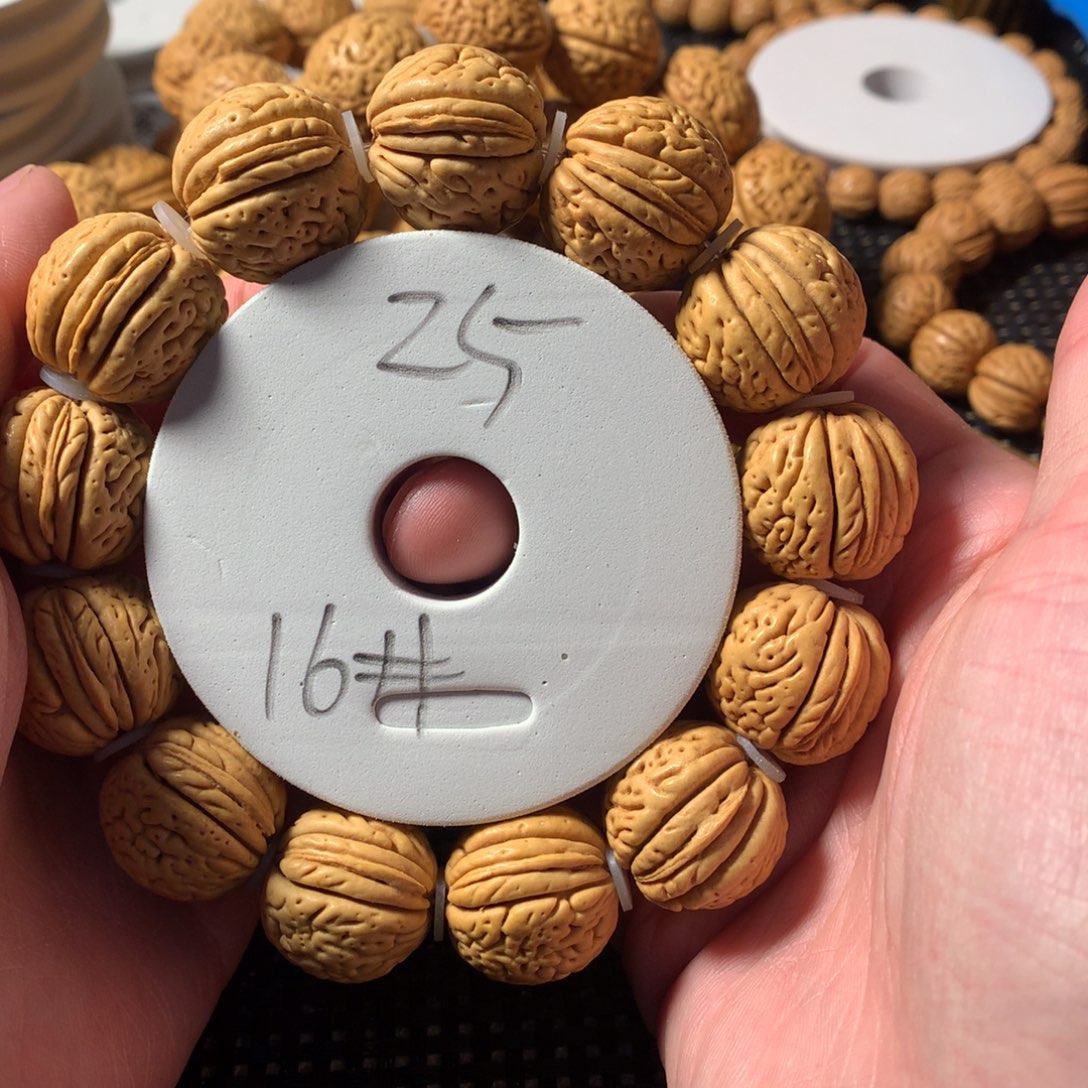 手串桃核16号链接，