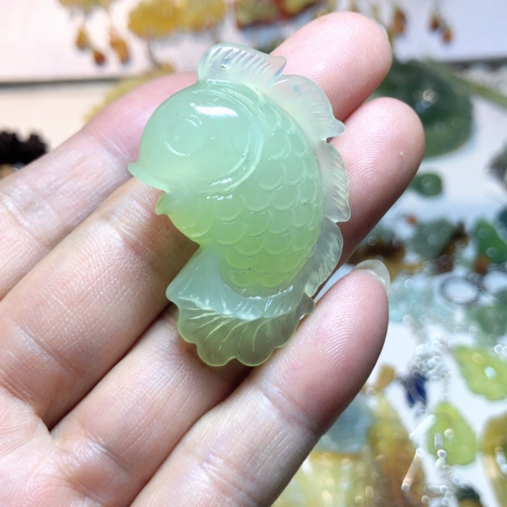 【闪购商品】蛇纹石玉挂件未镶嵌