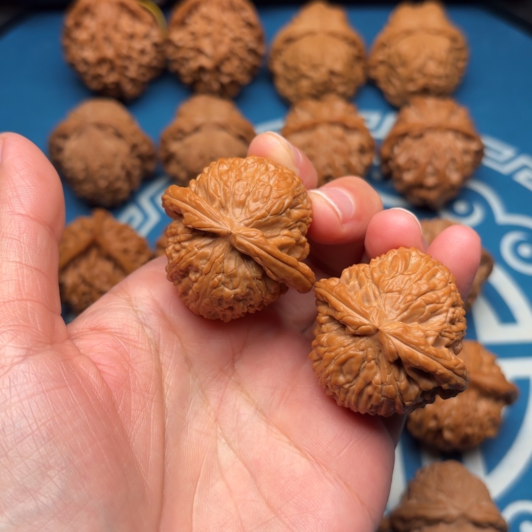 吊坠文玩核桃白狮子39