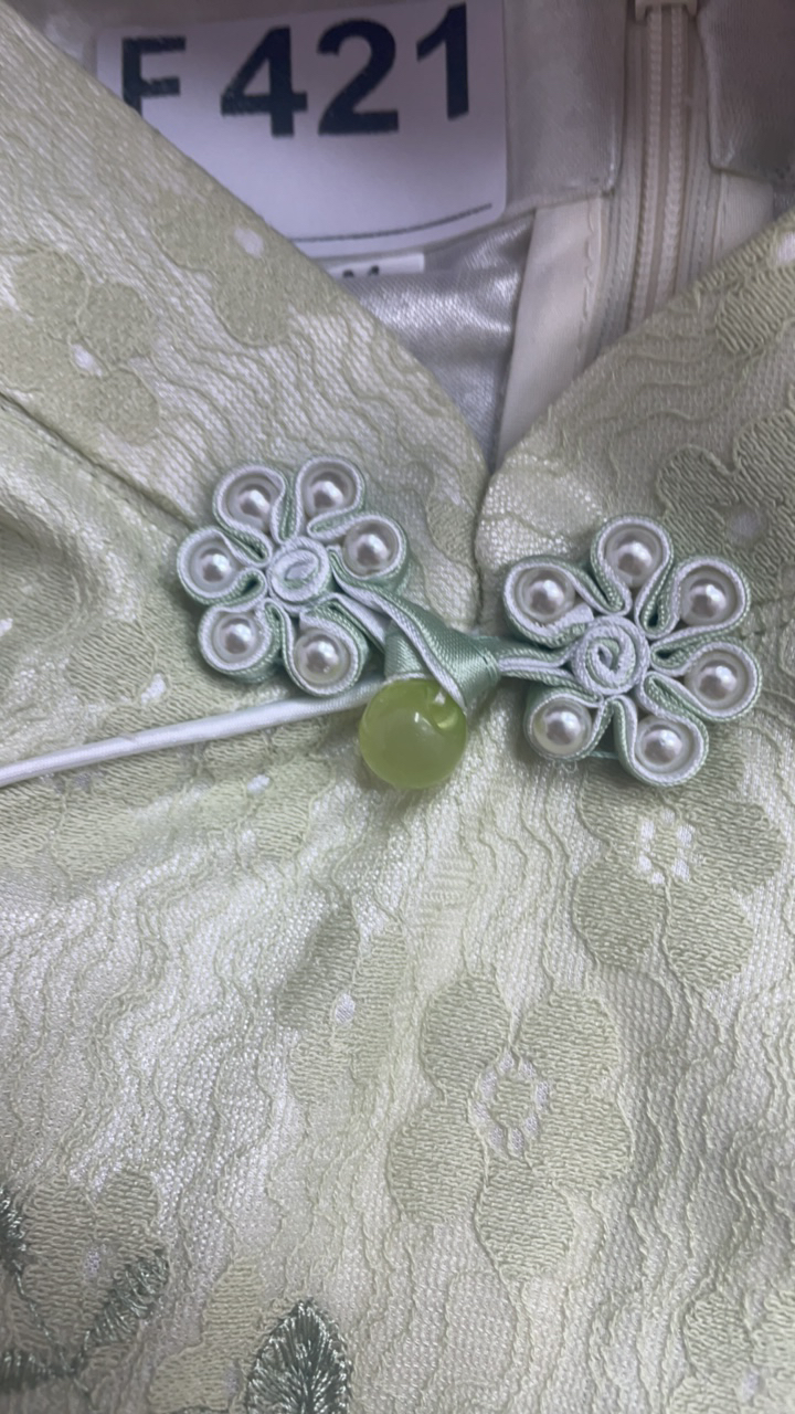 -f421-瑕------改良款旗袍百搭