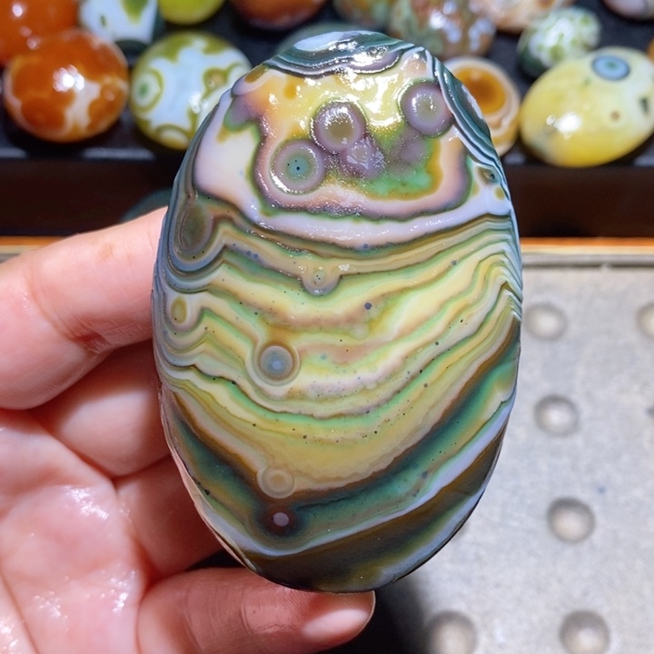 未镶嵌玛瑙/玉髓珠宝半成品161