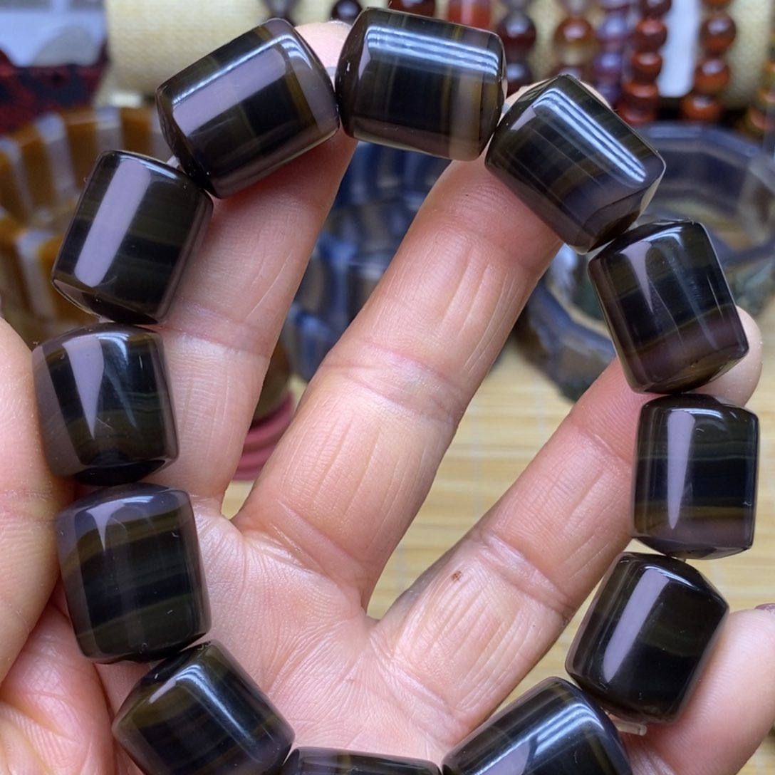 玛瑙/玉髓手链未镶嵌