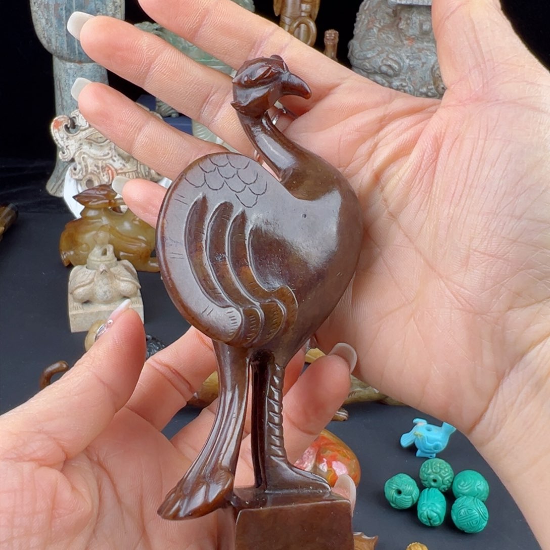 和田玉挂件未镶嵌孟****館