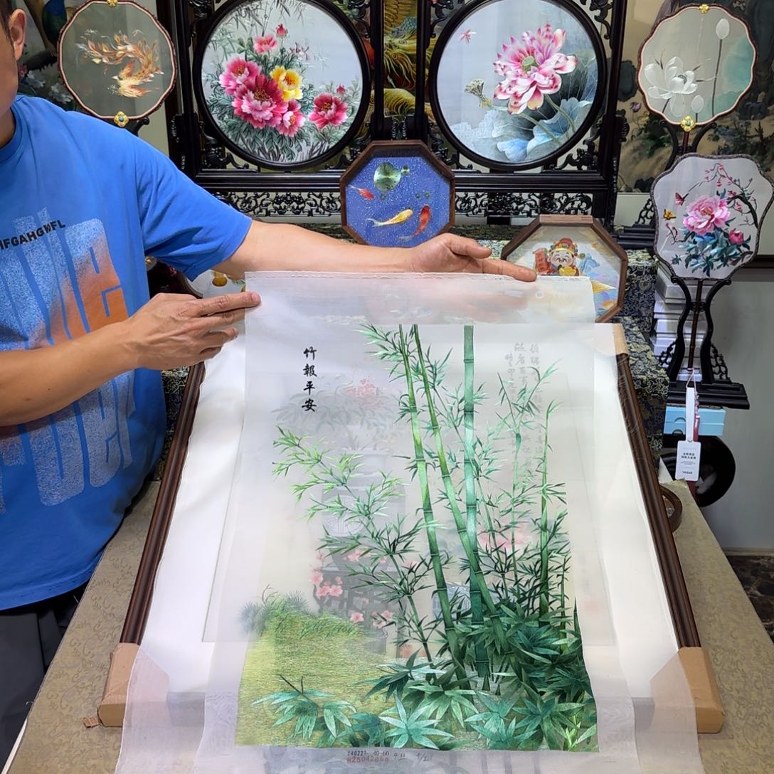 刺绣刺绣工艺精湛独特设计理念