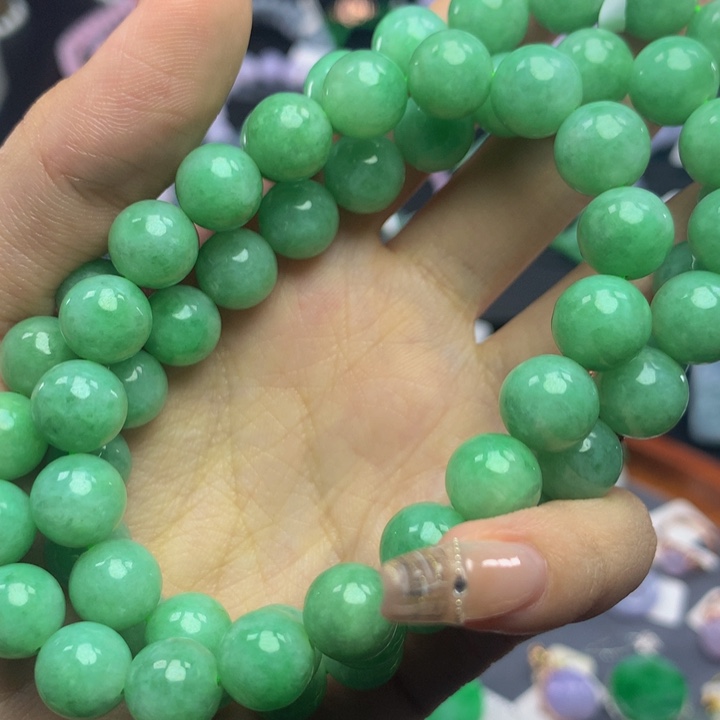 翡翠手链未镶嵌翡翠