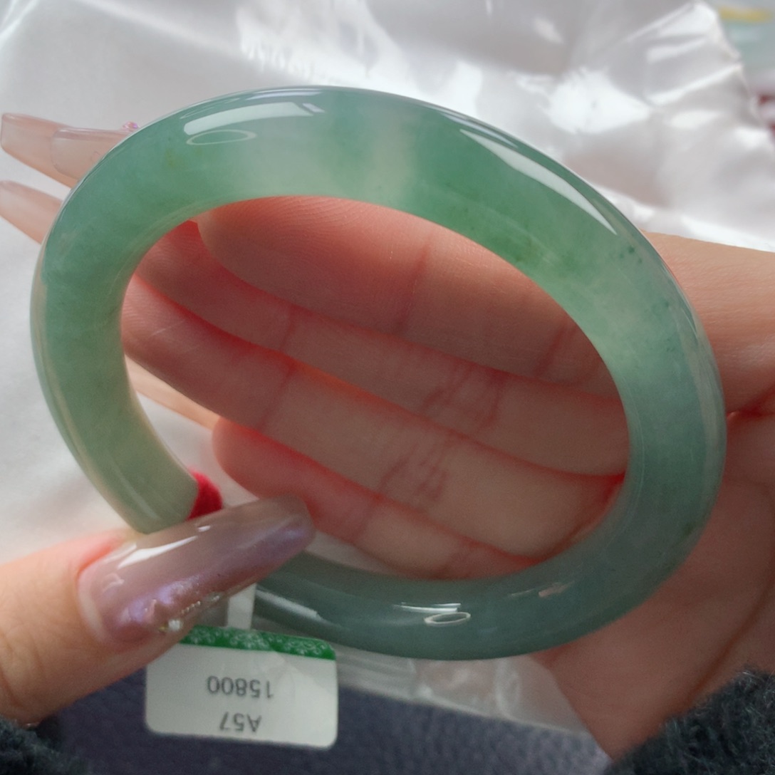 未镶嵌手镯翡翠缅甸天然翡翠A货57