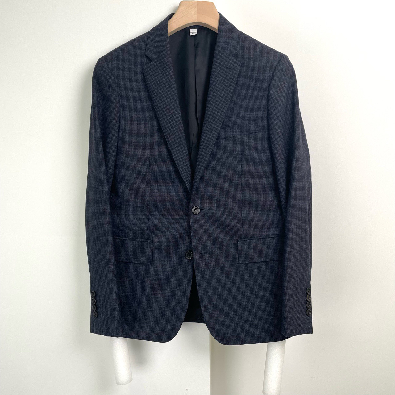 95新 BURBERRY/博柏利 西装套装/46码/97新/防尘袋/编码6368/6431