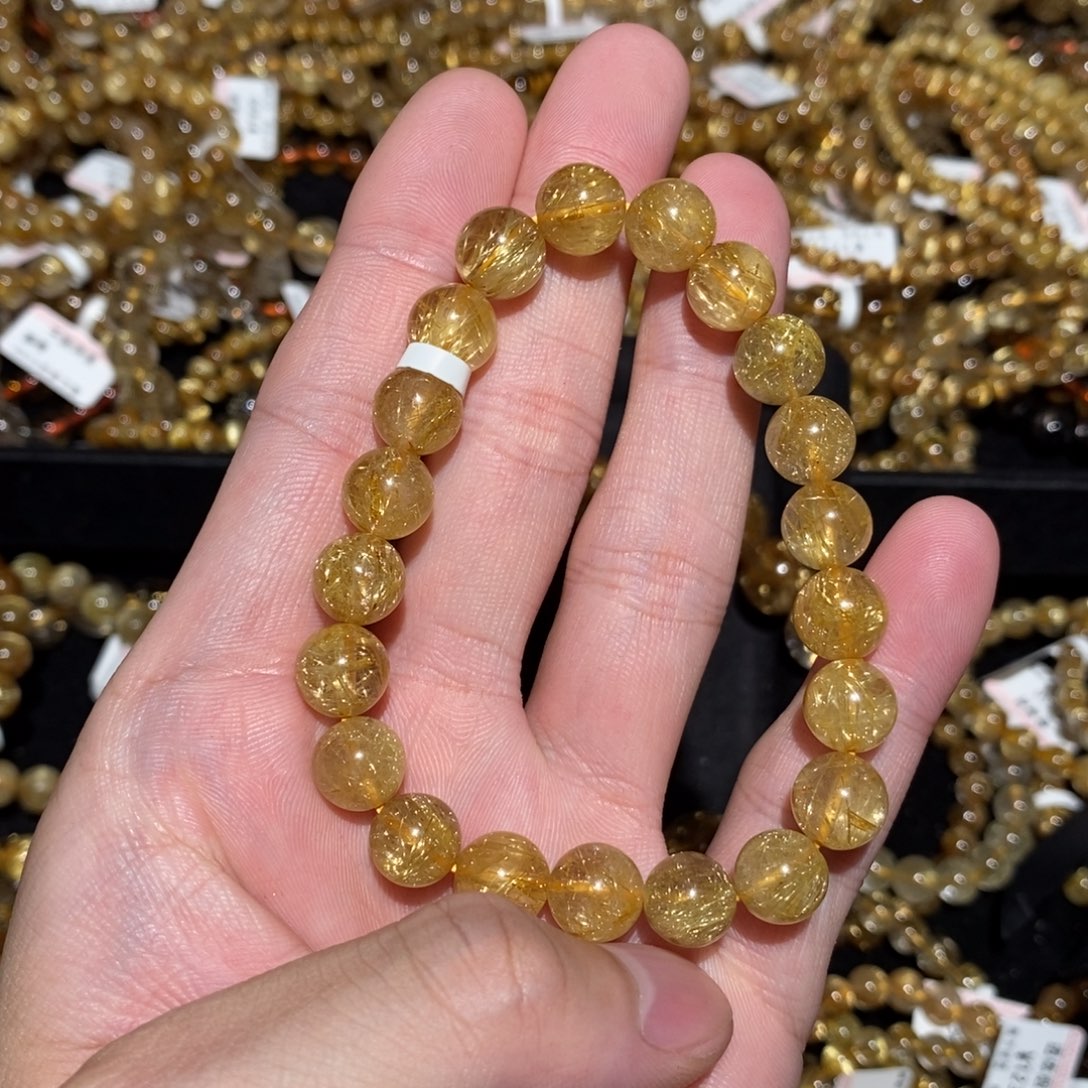 未镶嵌手串水晶手串