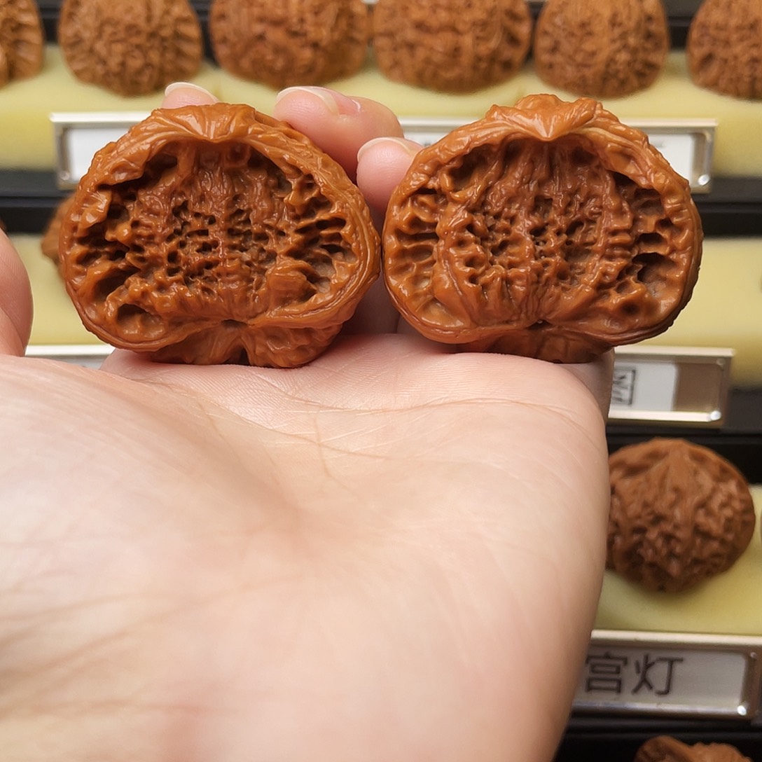 吊坠文玩核桃聚宝盆45尺