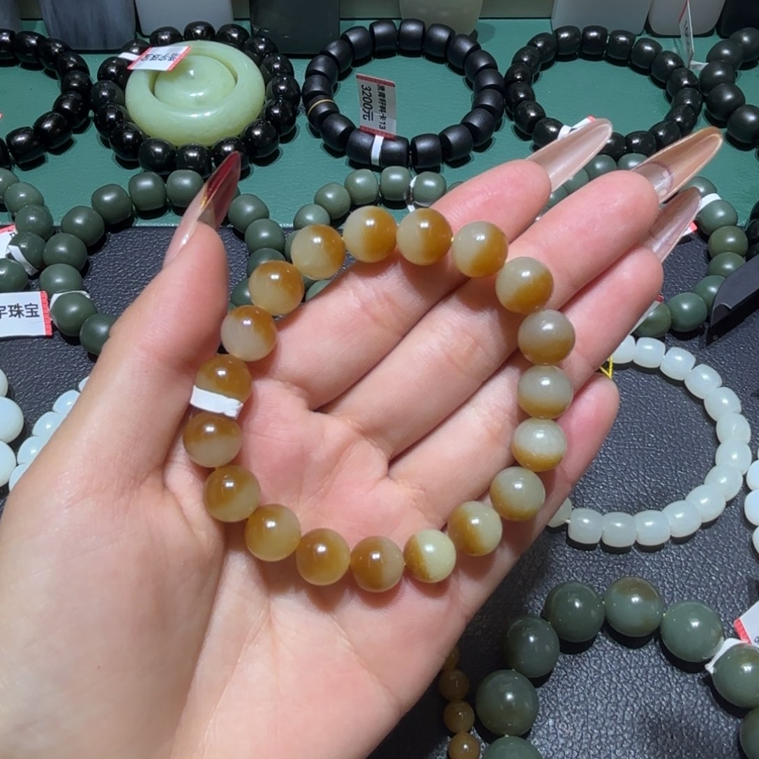 和田玉手链未镶嵌