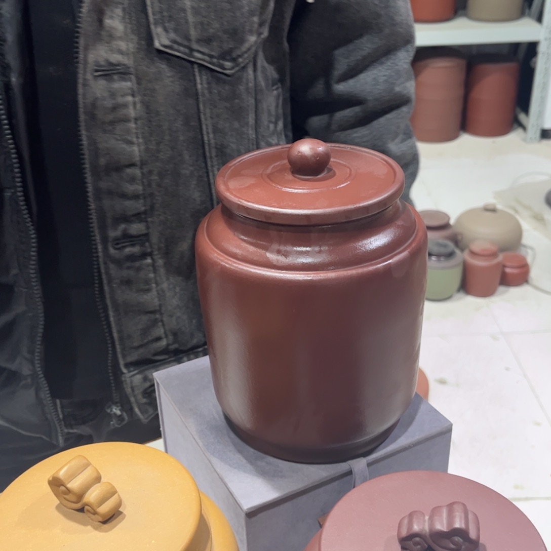 紫砂茶叶罐茶叶罐
