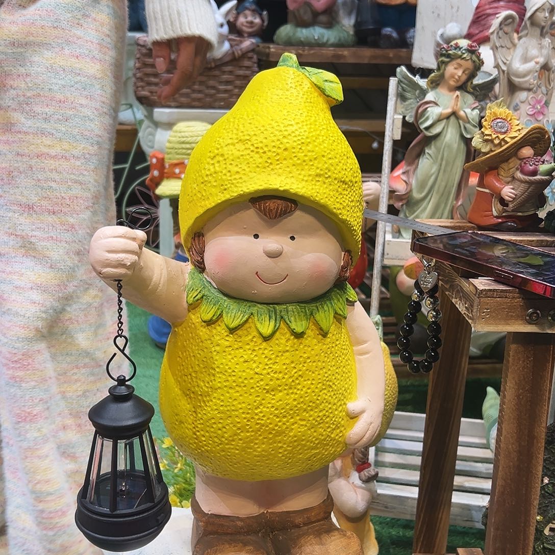 花园摆件红红火火