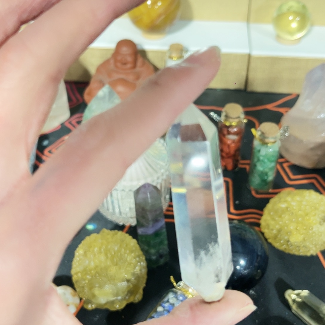 水晶天然水晶银S925镶嵌