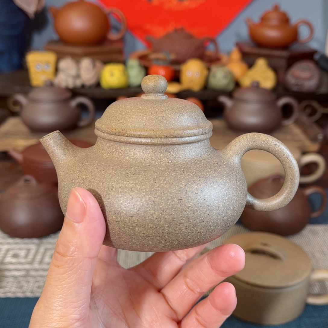 紫砂茶壶二*微瑕精工半手零添加支持检测假一赔十