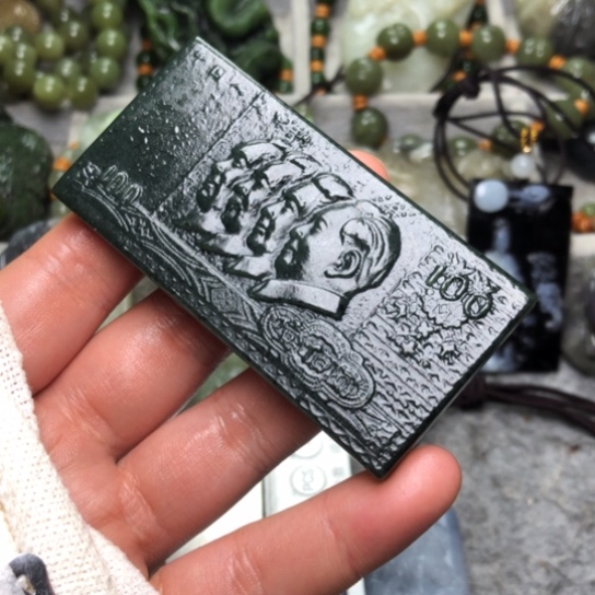 和田玉把件未镶嵌