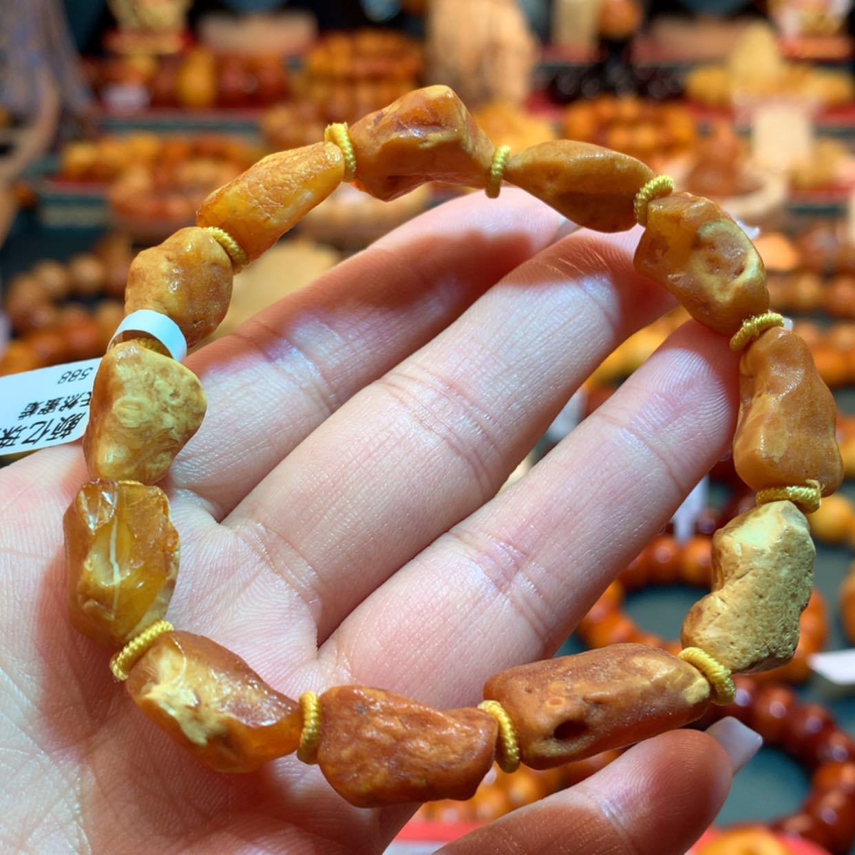 【闪购商品】蜜蜡手串未镶嵌蜜蜡手串