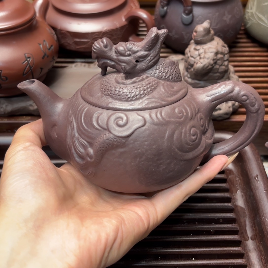 紫砂茶宠精品高端紫砂壶