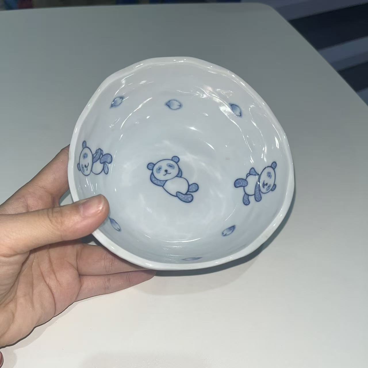 日本进口釉下彩钵碗