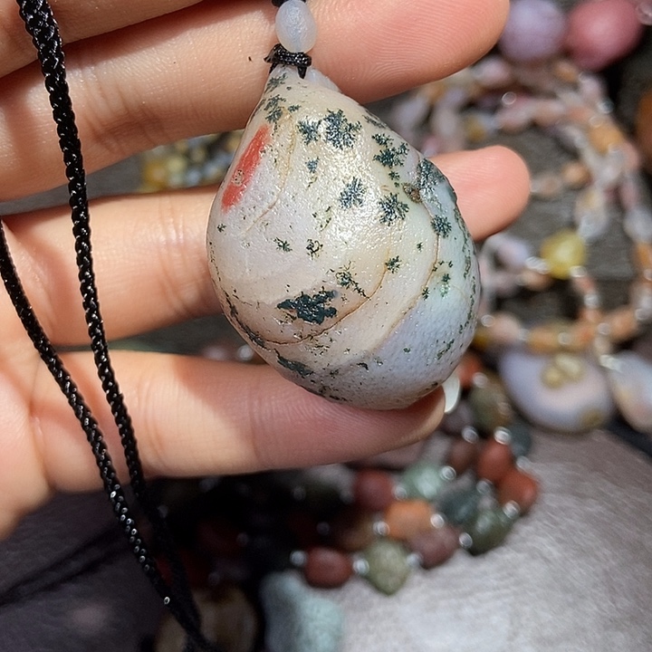 玛瑙/玉髓珠宝半成品未镶嵌山*